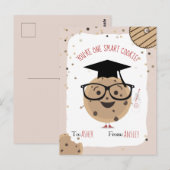 One Smart Cookie & Milk Kinder Classroom Valentijn Briefkaart (Voorkant / Achterkant)