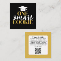 One Smart Cookie - Modern Afstuderen Gift QR-code