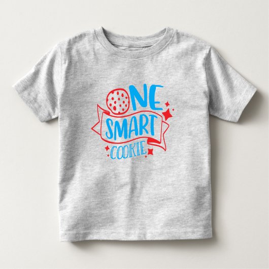 One Smart Cookie Taster Funny Toddler T-Shirt (Voorkant)