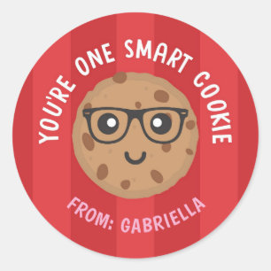 One Smart Cookie Valentijnsdag Sticker