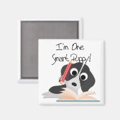 One Smart Puppy Magneet (Voorkant / Achterkant)