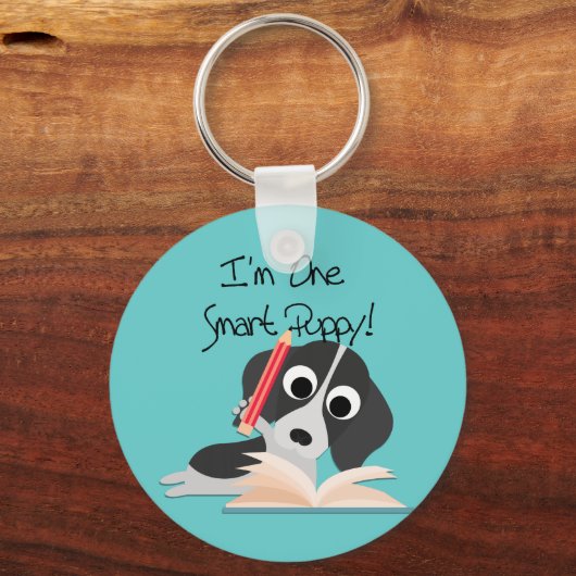 One Smart Puppy Sleutelhanger (Voorkant)