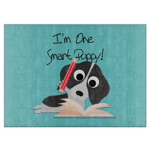 One Smart Puppy Snijplank (Voorkant)