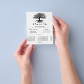 One Source | Tree of Life Design Flyer (Hand)