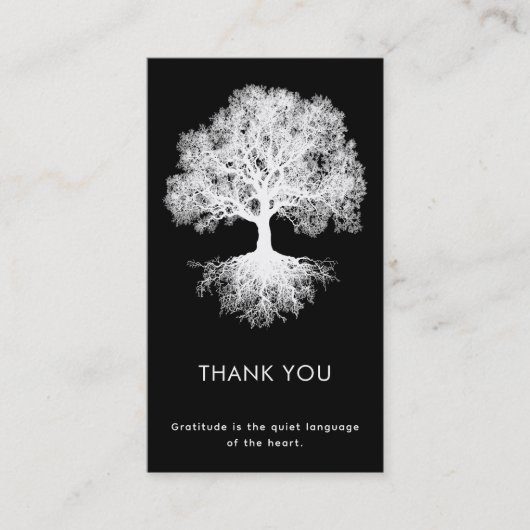 One Source | Tree of Life Design Visitekaartje (Voorkant)