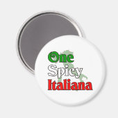 One Spicy Italiana Magneet (Voorkant / Achterkant)