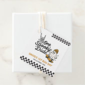 One Spooky Dude Halloween Verjaardag Bedankjes Labels (In situ)