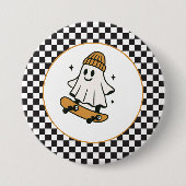 One Spooky Dude Halloween Verjaardag Ronde Button 7,6 Cm (Voorkant)