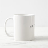 One Step at a Time Mug – Encouragement Support Mug (Gauche)