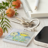 "One Step at a Time"-Sleutelhanger Sleutelhanger (Voorkant Rechts)