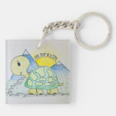 "One Step at a Time"-Sleutelhanger Sleutelhanger (Achterkant)