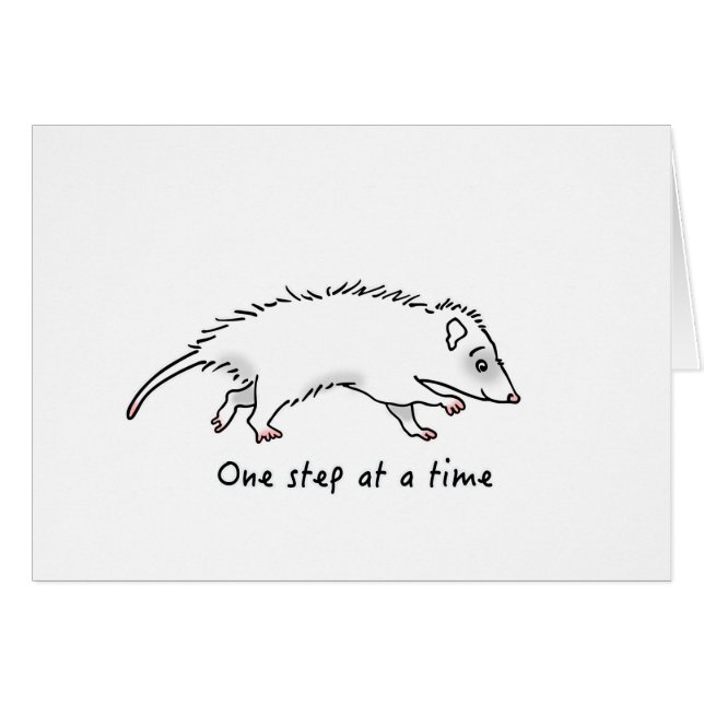 One Step Possum (Voorkant Horizontaal)