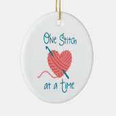 One Stitch Keramisch Ornament (Rechts)