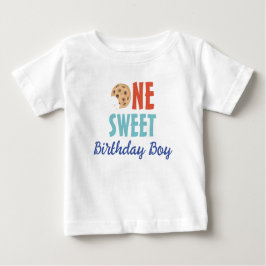 One Sweet Birthday Boy Cookie T-shirt