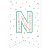 One Sweet Birthday ONE ONE ONE BANNER BUNTING (Tweede vlag)