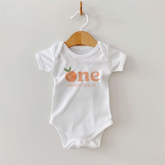 One Sweet Peach Body Suit Romper