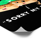 One Tectonic Plate Bumped Into Another T Shirt Poster (Hoek)