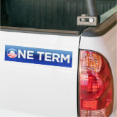 One Term President Obama Bumpersticker (Op Truck)