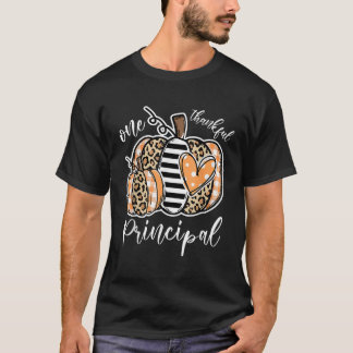 One Thankful Assistant Principal Thanksgiving Day  T-shirt