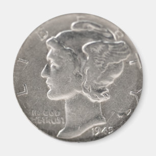 One Thin Dime Magneet