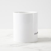 One Thing at a Time – Calm Support Coffee Mug (Devant)