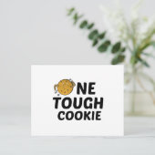 ONE TOUGH COOKIE BRIEFKAART (Staand voorkant)
