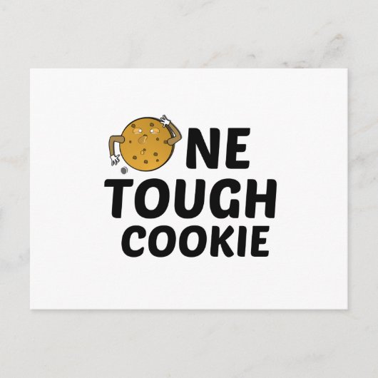 ONE TOUGH COOKIE BRIEFKAART (Voorkant)