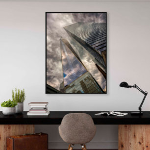 One Tower New York City Manhattan Afbeelding Poster