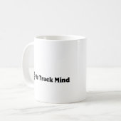 One Track Mind - Darts Coffee Cup Koffiemok (Voorkant links)