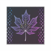 One Tree Leaf Design Elegant rooster zijkanten 14  Sticker (Voorkant)