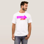 One Way Jesus T-shirt (Voorkant volledig)