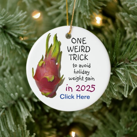 "One Weird Trick" AD Keramisch Ornament (Boom)