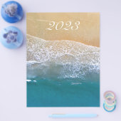 One with the Beach 2023 Kalender Flyer (Enkel)
