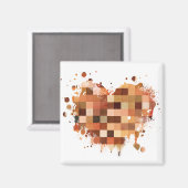 One World Heart magneet (Voorkant / Achterkant)