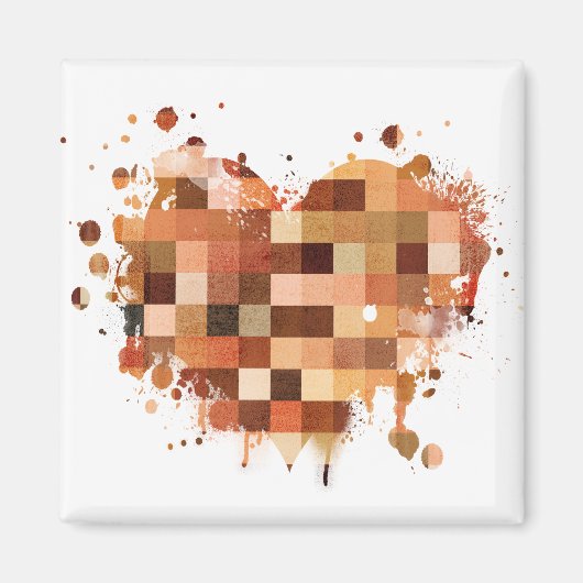 One World Heart magneet (Voorkant)