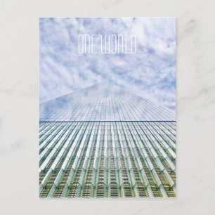 One World Infinity Post Kaart NYC
