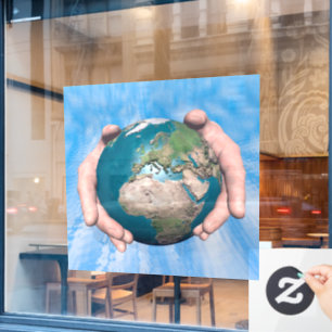 One World Muursticker Raamsticker