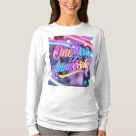 One Year Anniversary Long Sleeves Top