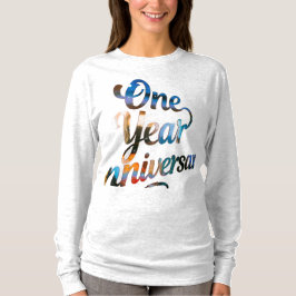 One Year Anniversary Long Sleeves Top