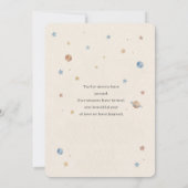 One Year Around The Sun 1st Birthday Invitation (Dos)