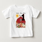 One Year Old Birthday Boerderij Thema (Voorkant)