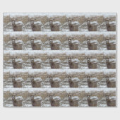 OneAntlerDeer.jpg Cadeaupapier (Vlak)