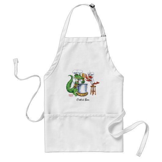 OneChef SousChef Apron Standaard Schort (Voorkant)