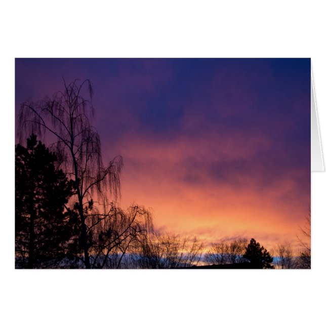 Onechte winterochtend (Voorkant Horizontaal)