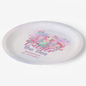 ONEder het Zee 1e Verjaardag Papieren Bordje (Gekanteld)