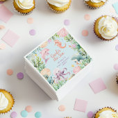 Oneder Het Zee 1e Verjaardags Meisje Servet