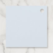 ONEder Het Zee! Jongen Schattigee Oceaan 1e verjaa Bedankjes Labels (Achterkant)