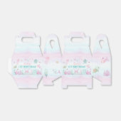 Oneder het Zee Ocean Animals 1st Birthday Bedankdoosjes (Uitgevouwen)