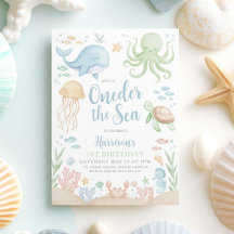 Oneder Het Zee Ocean Boy 1e Verjaardag