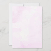 ONEder Het Zee Zeemeermin 1e Verjaardagsfeest Kaart (Achterkant)